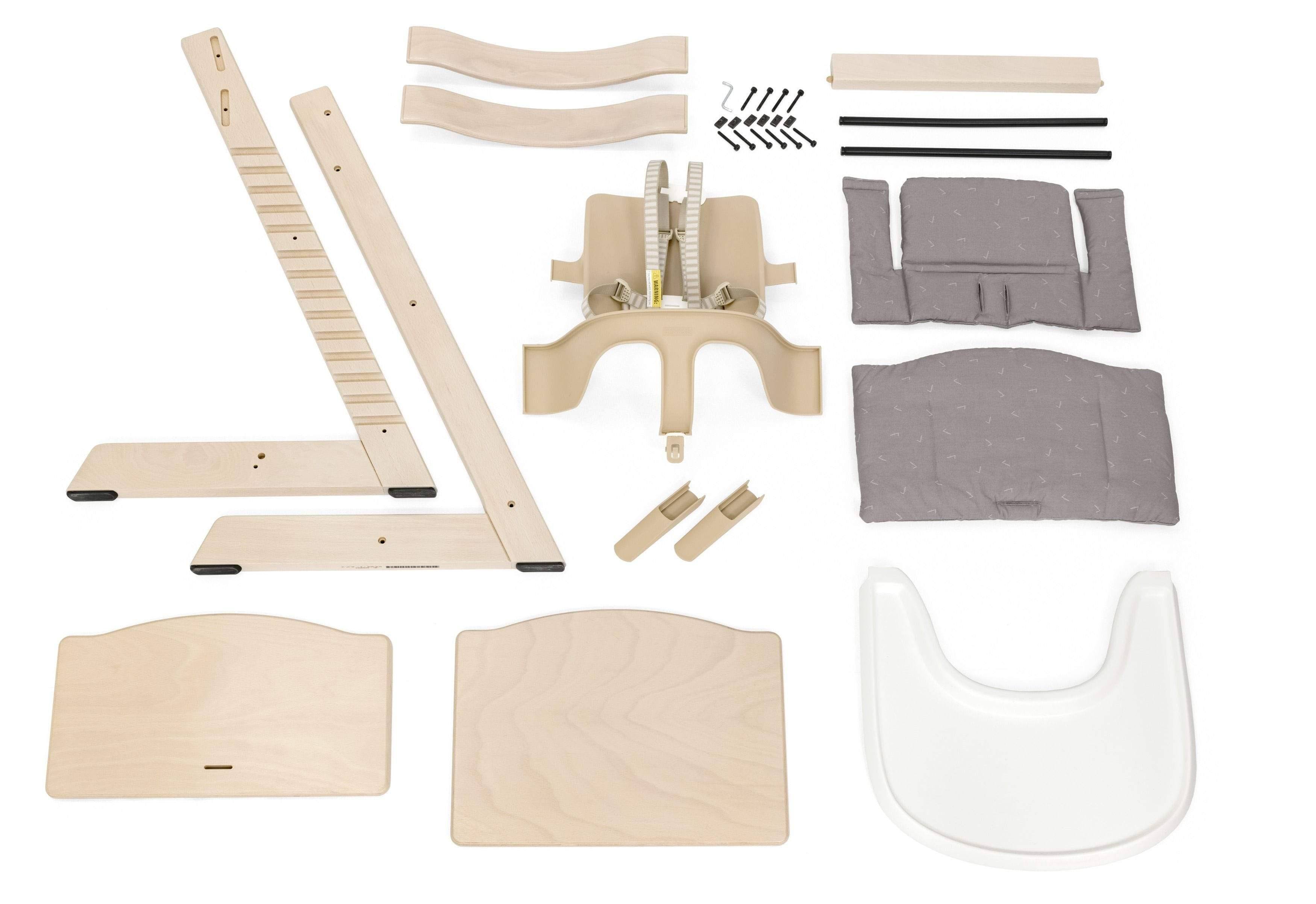 Stokke Tripp Trapp High Chair Complete - Natural / Icon Grey