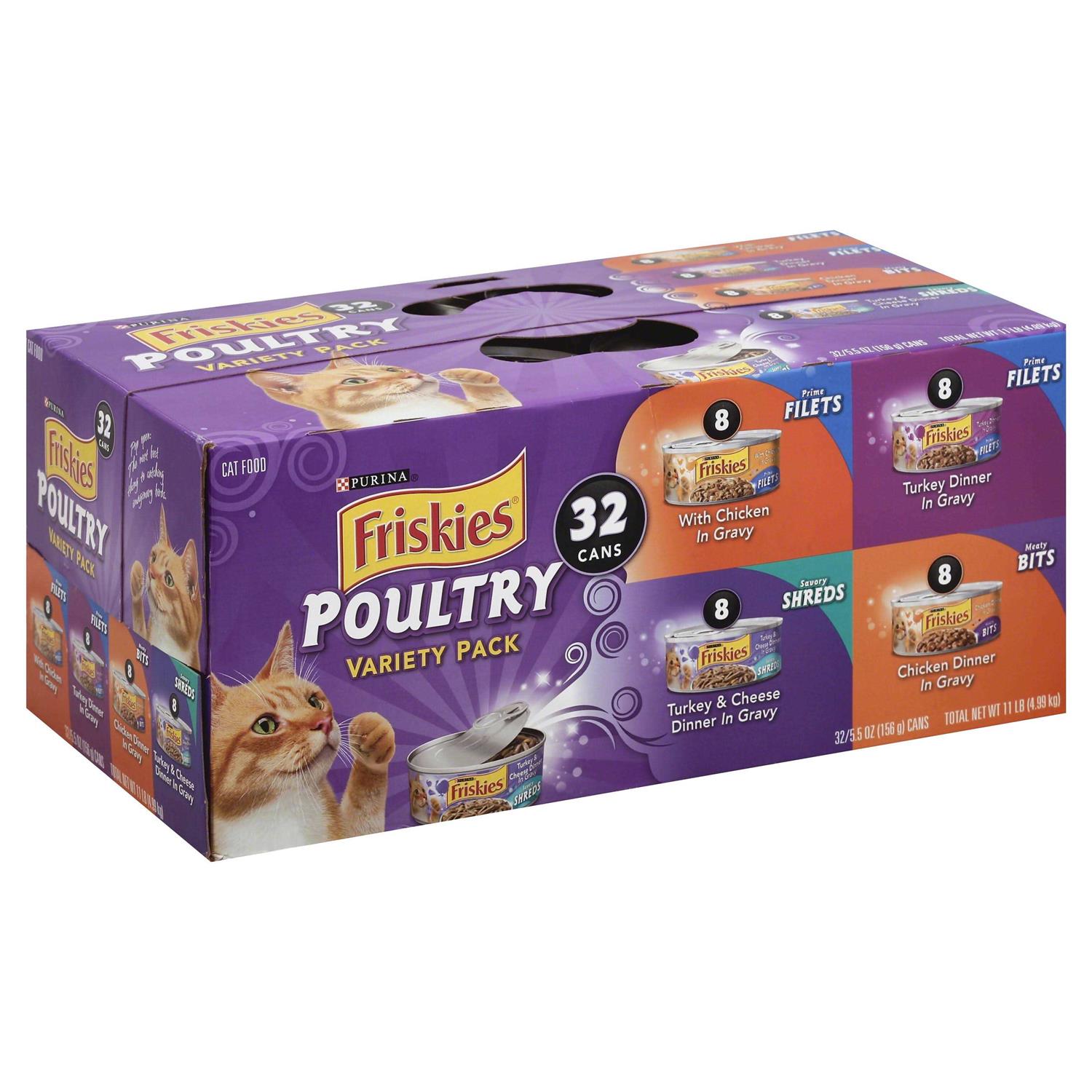 Purina Friskies Poultry Cat Food Variety Pack - Pet Supplies online store