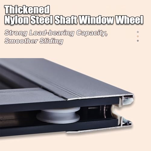 Small Horizontal Transom Sliding Door Windows, Double Slide Aluminum Alloy Frame Window, for Shed/Cargo Trailer/Rv/Barn/Loft/Mobile Home, Basement Windows,L 40cm~W 40cm