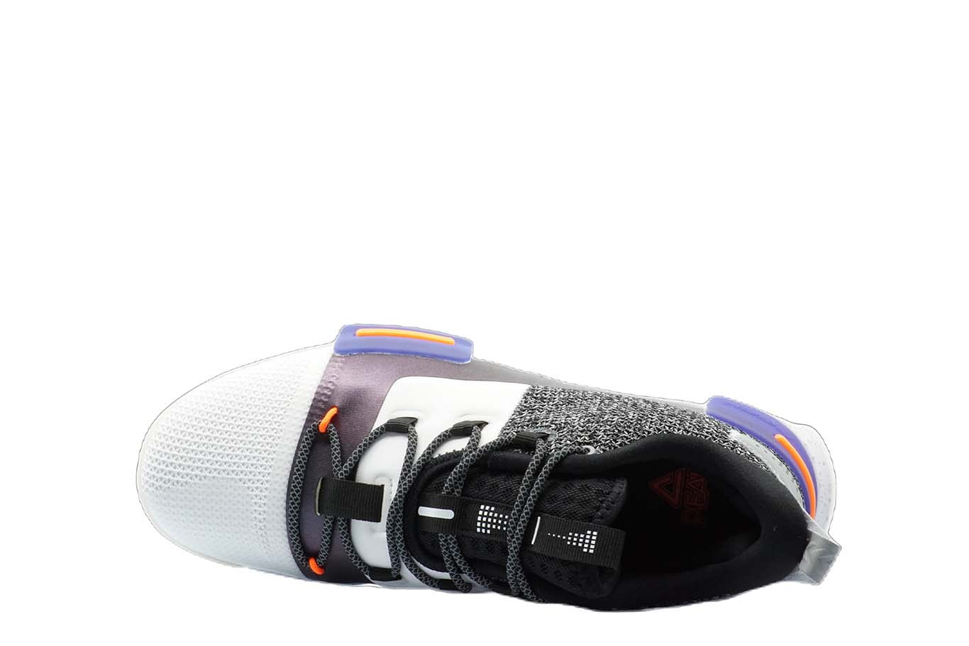 [E94451] Mens Peak Taichi Flash Lou Williams Team White Purple Basketball Shoes - 7
