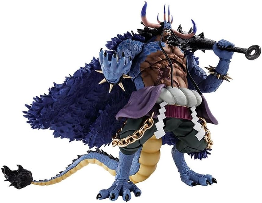 TAMASHII NATIONS - One Piece - Kaido King of The Beasts (Man-Beast Form), Bandai Spirits S.H.Figuarts Action Figure