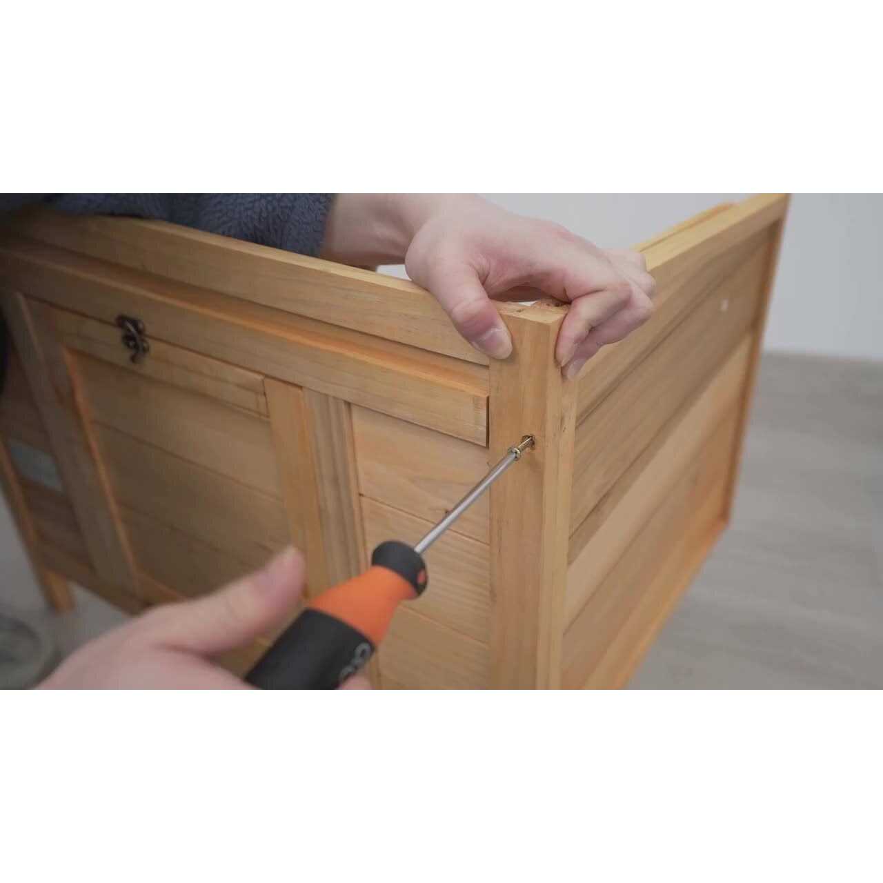 Coziwow24′′L Waterproof Wooden Outdoor Rabbit Enclosure - Pet Supplies online store