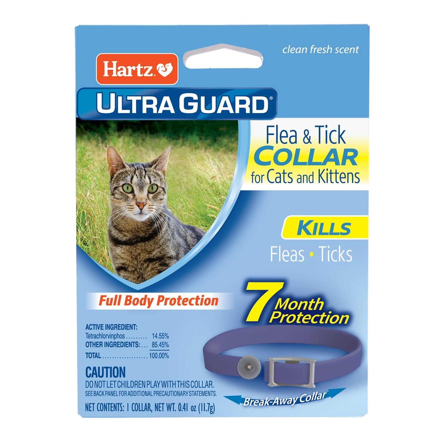 Hartz UltraGuard Flea & Tick Collar for Cats & Kittens - Pet Supplies online store