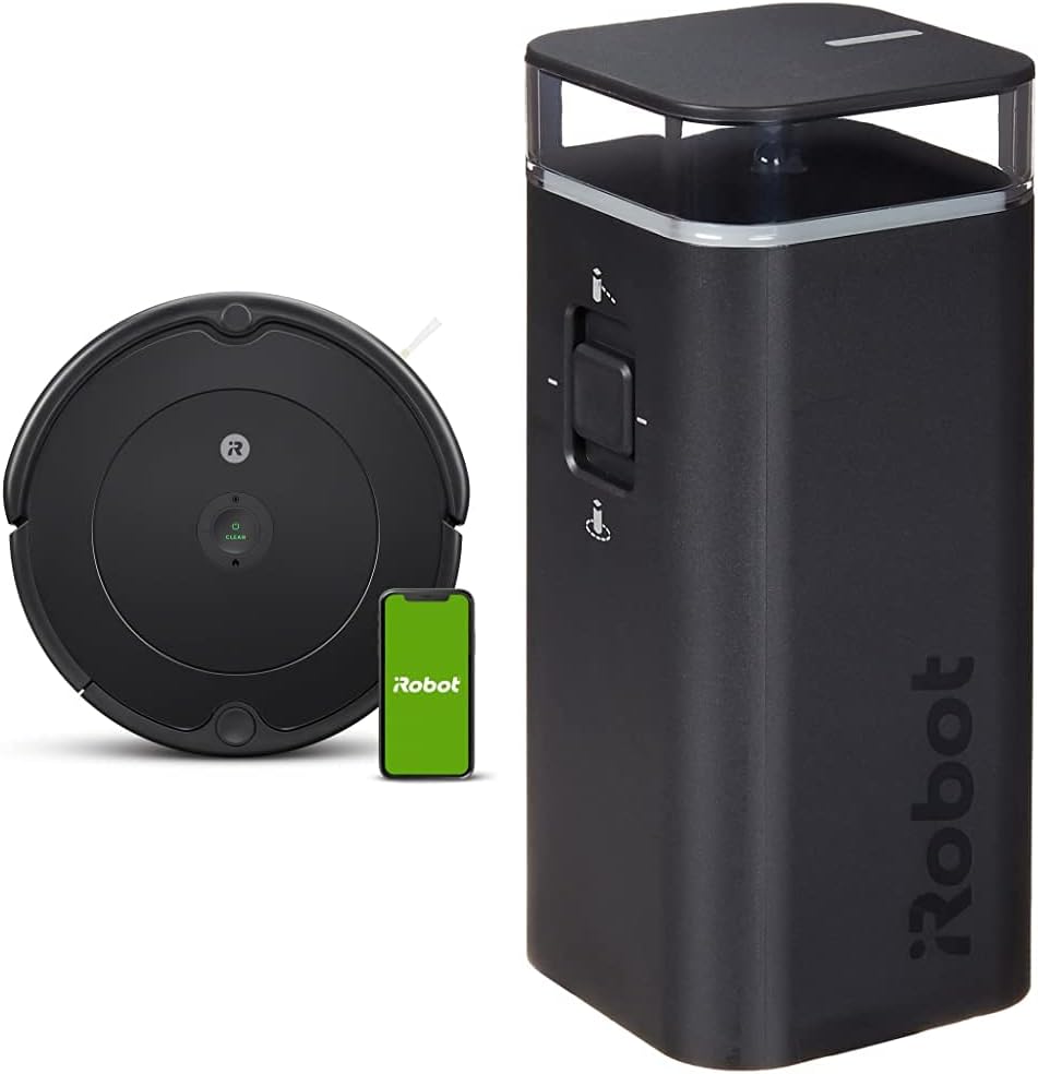 iRobot Roomba 694 Robot Vacuum-Wi-Fi Connectivity, Personalized Cleaning Recommendations, Works with Alexa, Good for Pet Hair, Carpets, Hard Floors, Self-Charging, Roomba 694