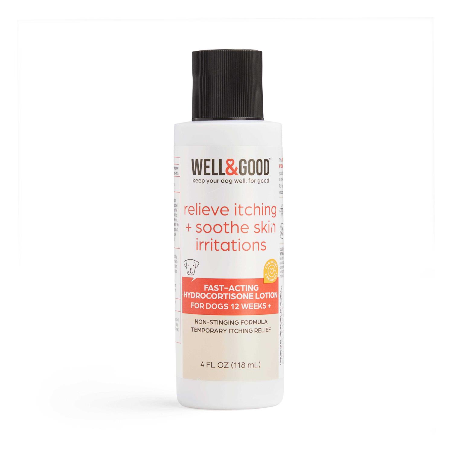 Well & Good Hydrocortisone Dog Lotion - Pet Supplies online store