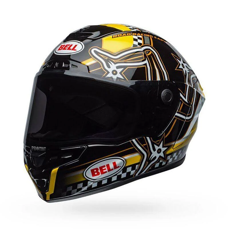 Bell Star MIPS DLX Lux Checkers Helmet - Black/Matte White - 2XL
