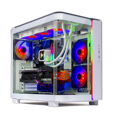 Skytech Gaming Chronos 3 Desktop PC, Ryzen 7 7700 3.8 GHz (5.3GHz), AMD RX 9070XT 16GB, 2TB Gen4 NVMe SSD, 32GB DDR5 RAM 6000 RGB, 850W Gold ATX 3 PSU, Wi-Fi, Win 11