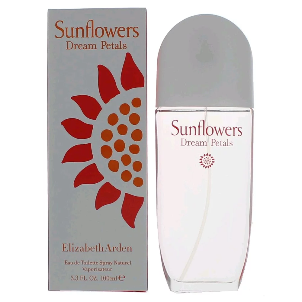 Sunflowers Dream Petals by Elizabeth Arden, 3.3 oz Eau De Toilette Spray for Women