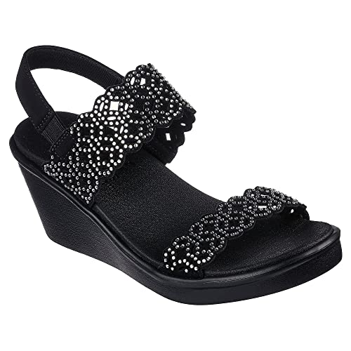 Skechers Women's Rumble on-Sassy DayZ Wedge Sandal