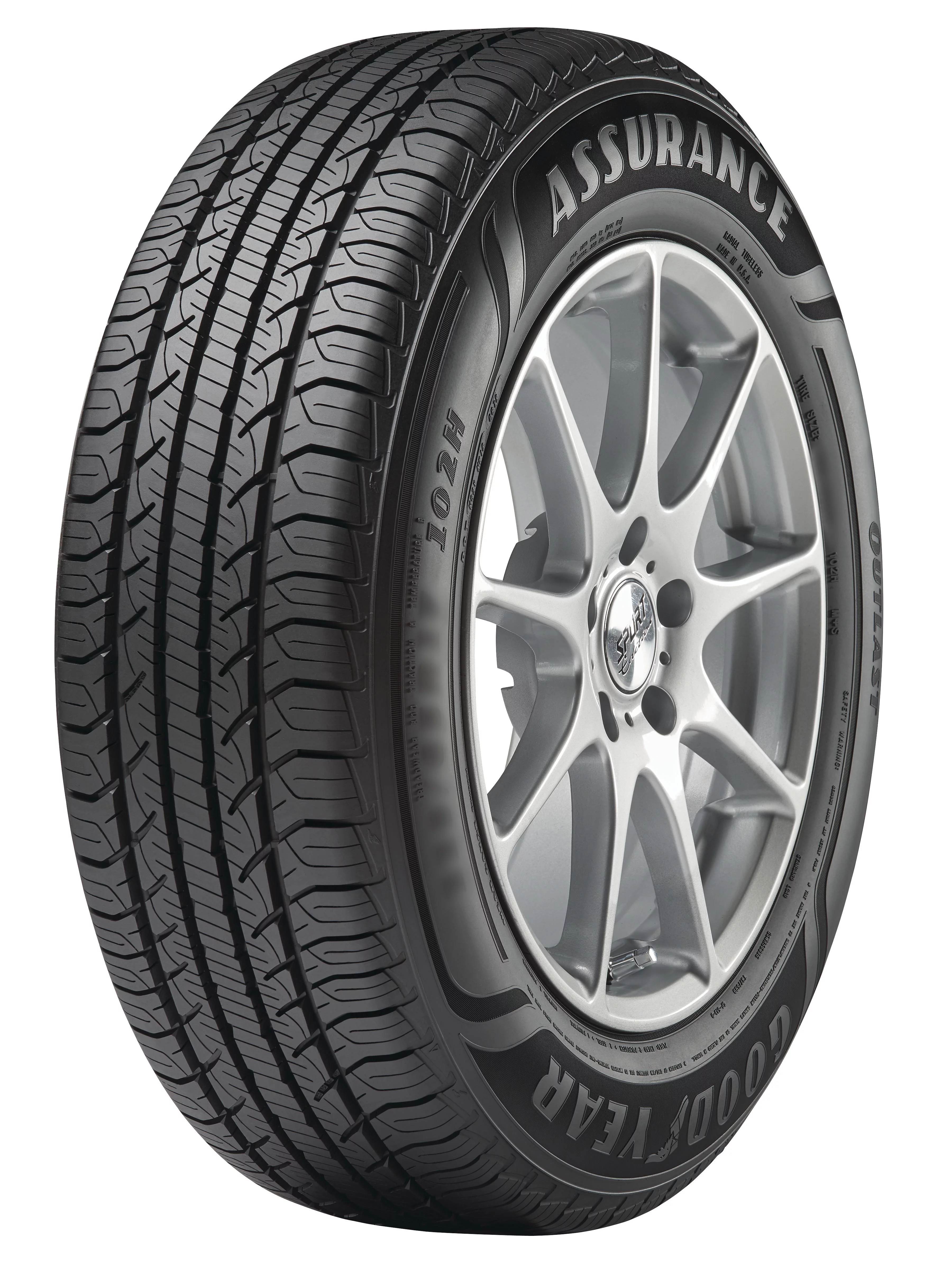 Goodyear Assurance Outlast 225/65R17 102H All-Season Tire