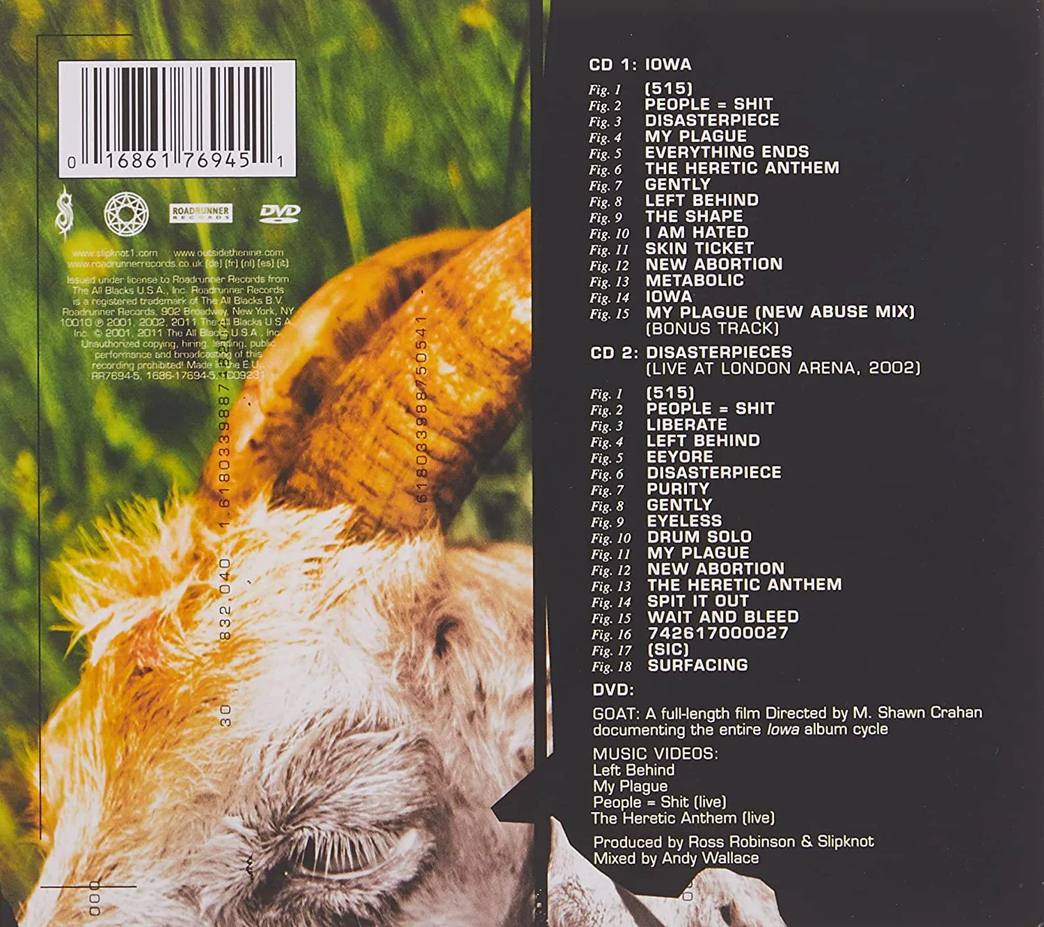 Slipknot - Iowa-Special Edition (2CD/DVD) - CD