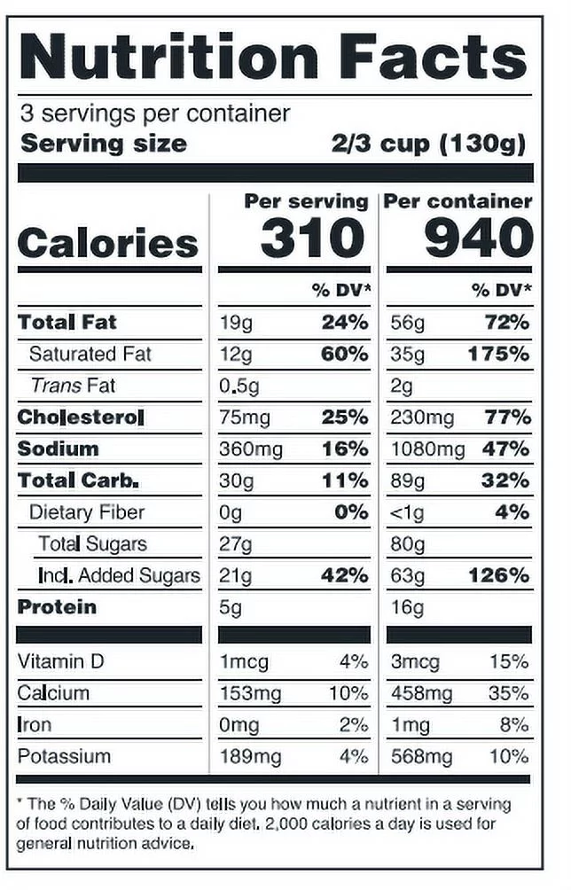 McConnell's, Sweet Cream Caramel Brownie Ice Cream, 16 oz. (6 Ct)