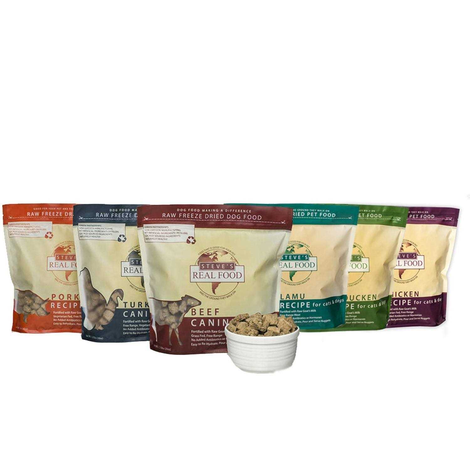 Steve's Real Food Freeze Dried Nuggets - Pet Supplies online store
