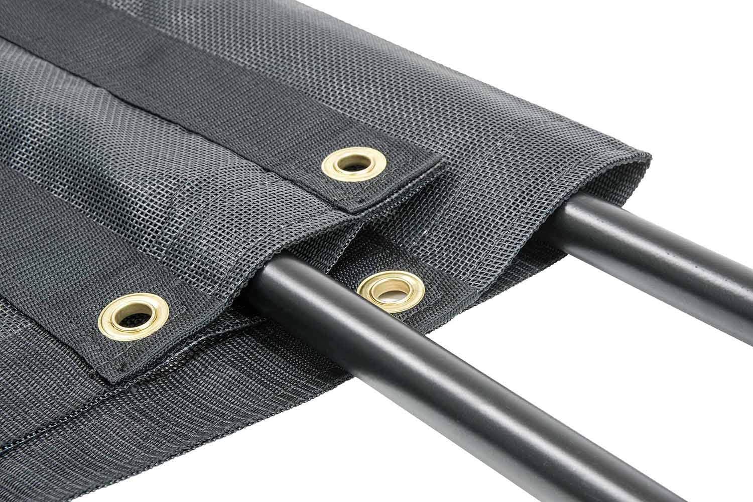 Mytee Products 7' x 20' Dump Truck Vinyl Coated Mesh Tarps Cover with 5 Inch 18oz Double Pocket