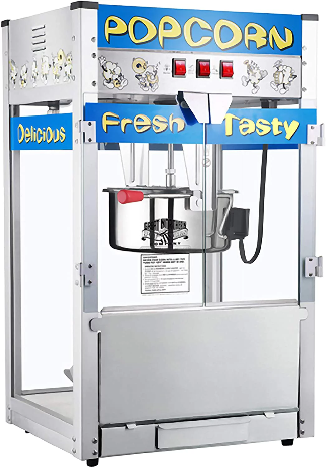 GREAT NORTHERN POPCORN COMPANY 6210 Pop Heaven Commercial Quality Popcorn Popper Machine  12 Ounce