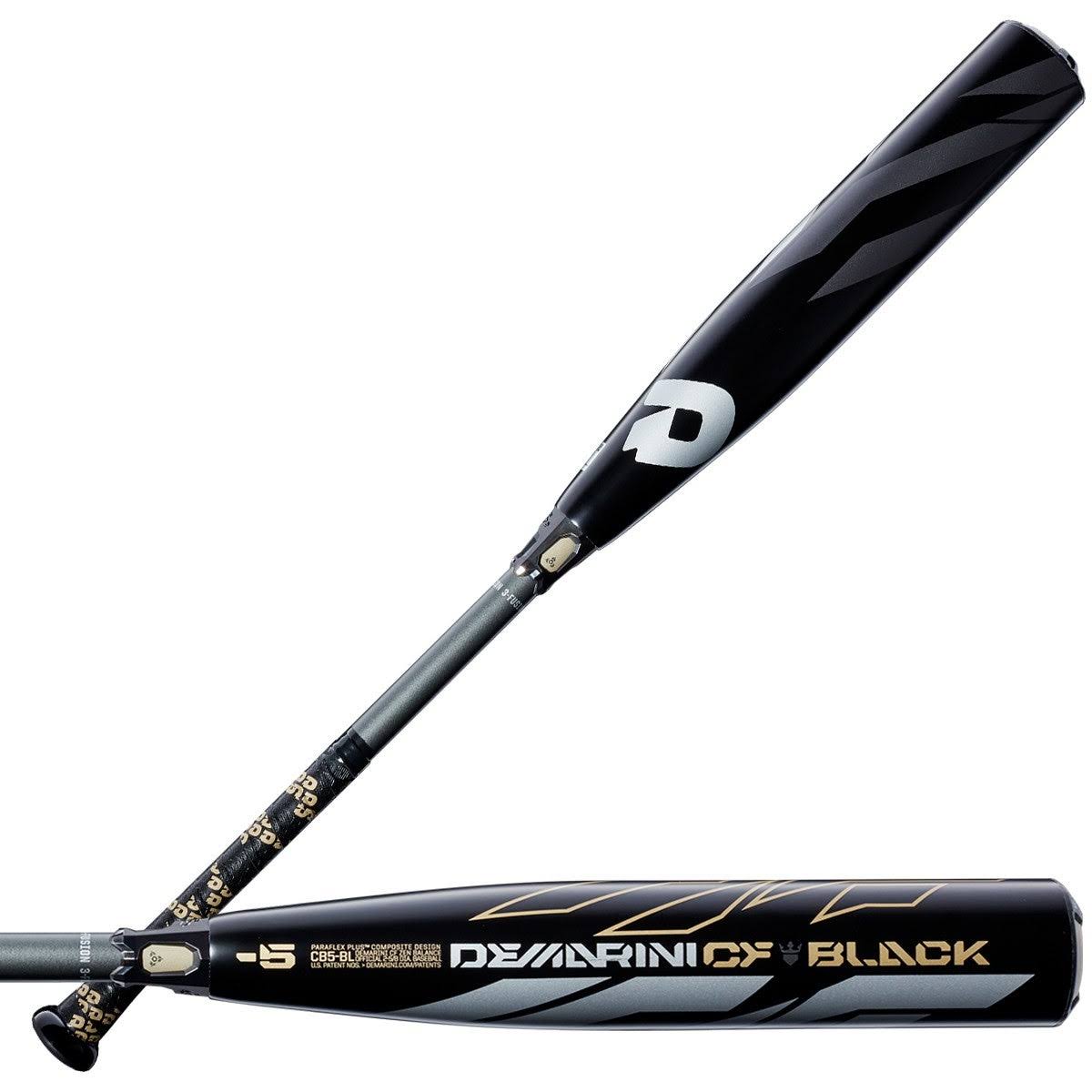 2019 DeMarini CF Zen Black -5 USSSA Baseball Bat: WTDXCB5-BL