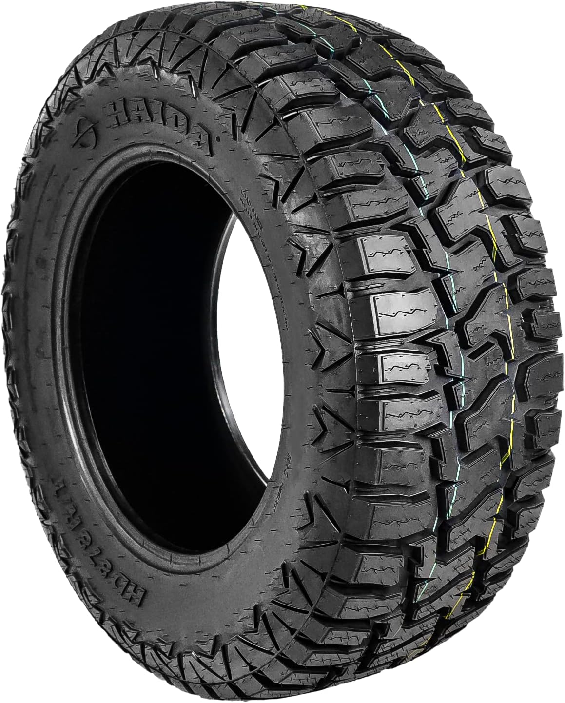 Haida HD878 R/T All-Terrain Mud Radial Tire-33X12.50R24LT 104Q LRE 10-Ply