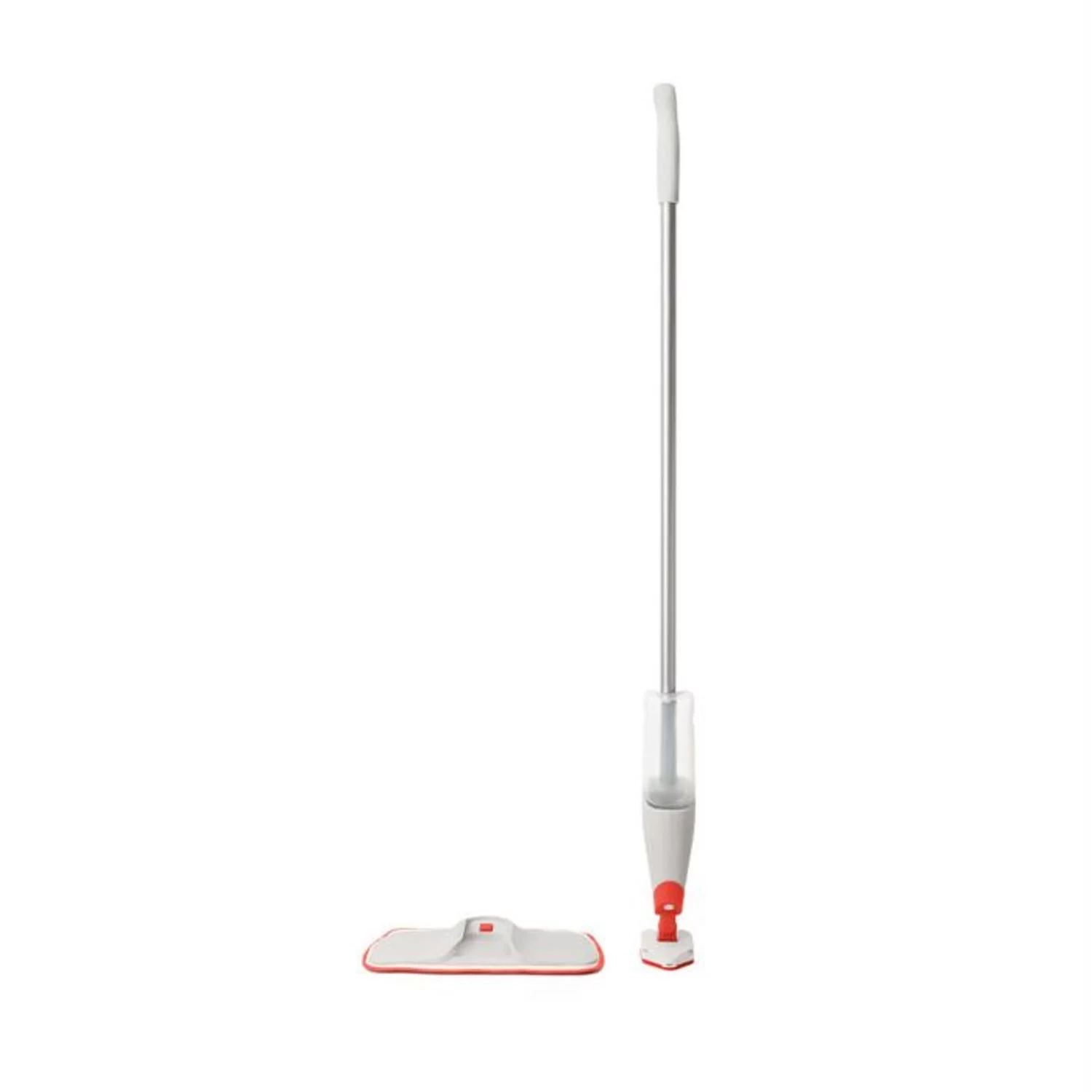 OXO Good Grips Microfiber Refillable Wet Floor Spray Mop with Slide Out Scrubber