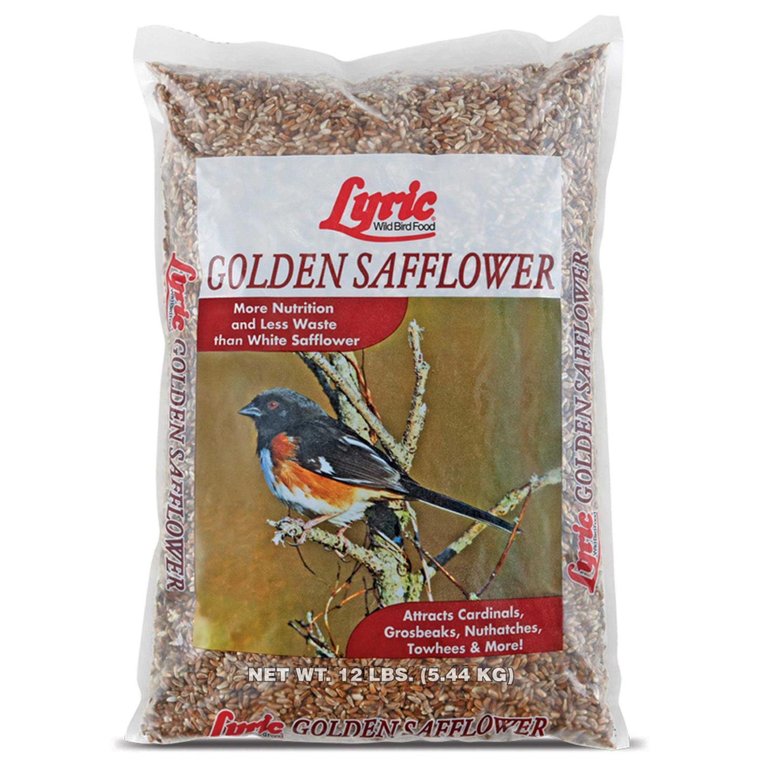 Lyric Golden Safflower Seed Wild Bird Food - Pet Supplies online store