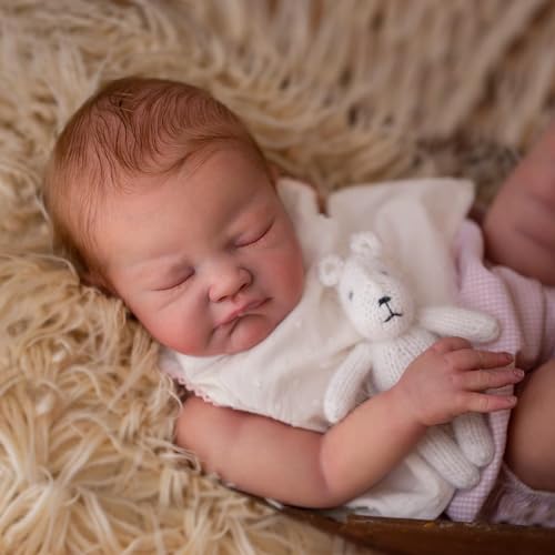 Reborn Baby Dolls, 18 Inches Waterproof Realistic Baby Doll with Full Vinyl Body Doll,Christmas/Birthday Baby Dolls Gift for Kids Age 3+ (Twin.C)