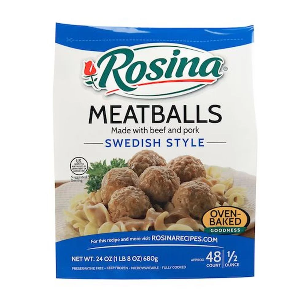 Rosina Swedish Meatball, 0.5 Ounce -- 8 per case.