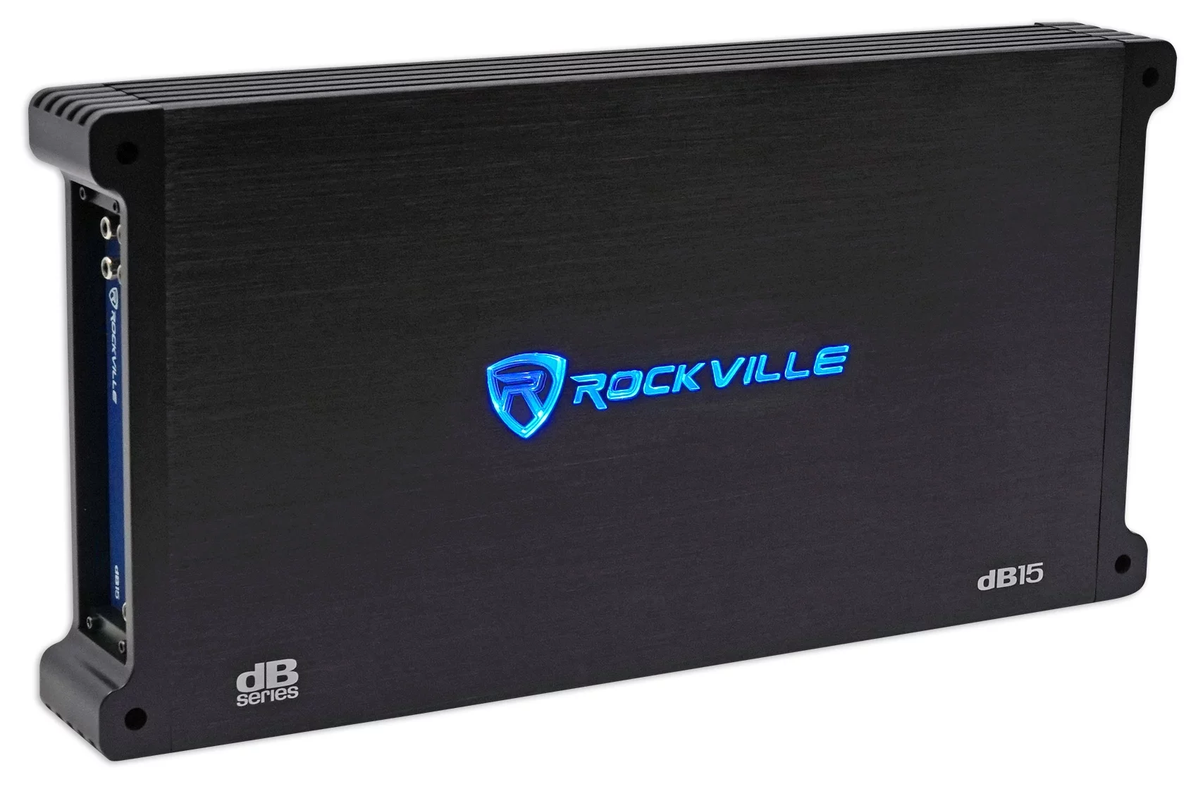 Rockville dB15 6000 Watt Peak/1500w RMS Mono 2 Ohm Amplifier+Amp Kit