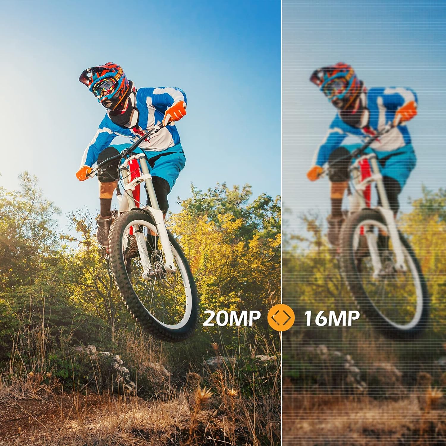 4K Action Camera, 20MP WiFi Waterproof Camera, EIS Touch Screen Sports Camera, PC Webcam, 170° Wide Angle 131FT Underwater Camcorder with Remote Control, 2 Batteries and Accessories