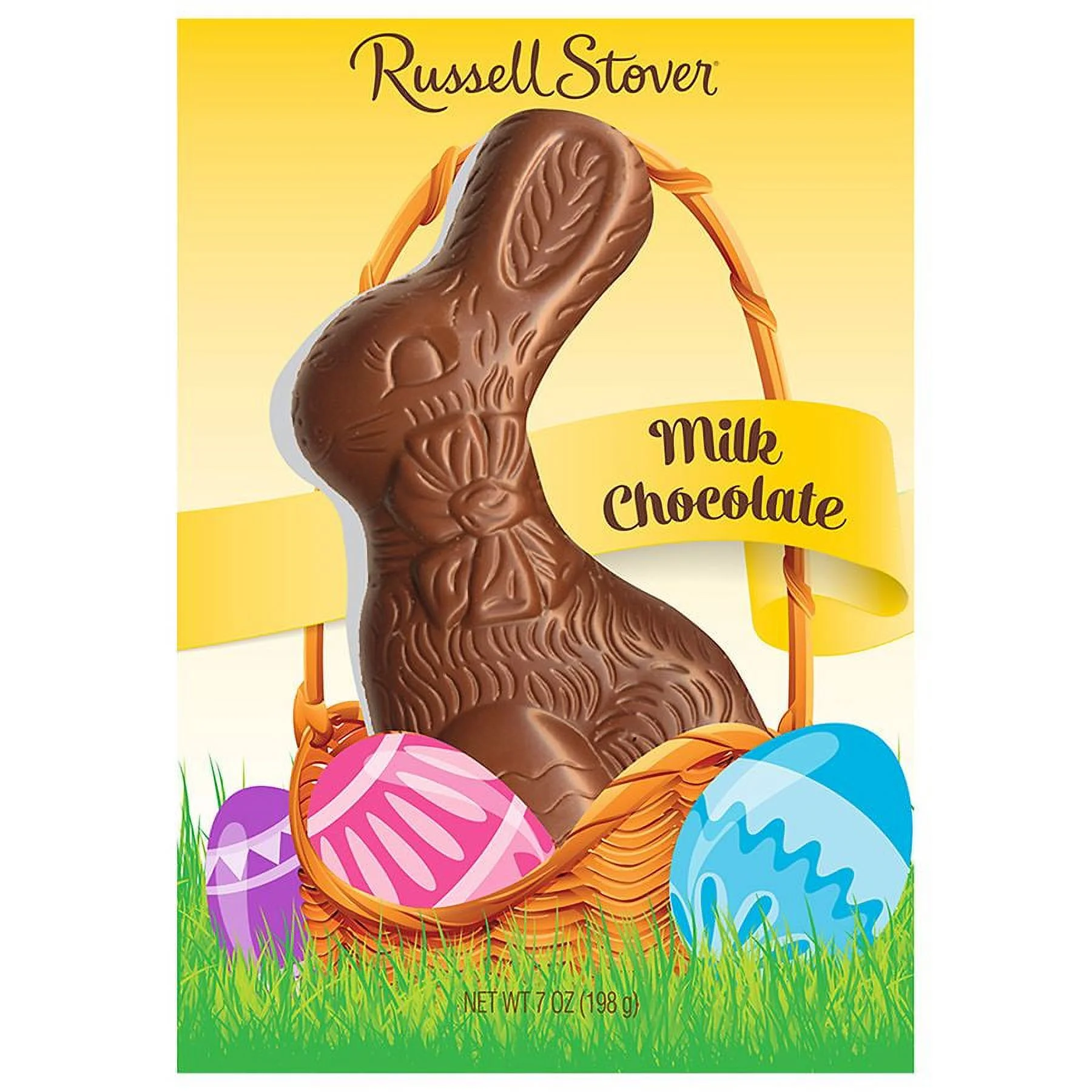 Russell Stover Easter Chocolate Bunny 7.0 OZ Pack of 2