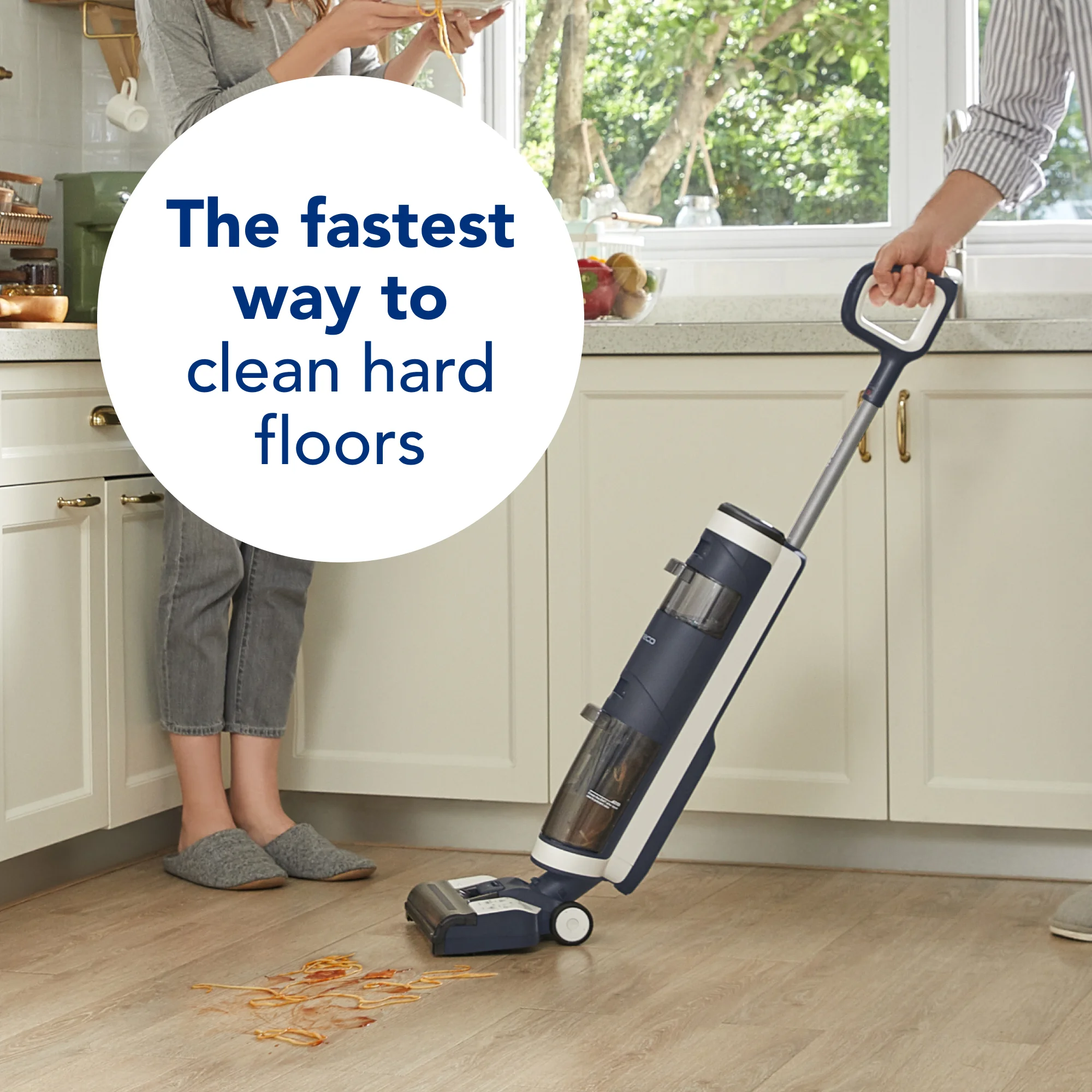 Tineco Floor One S3 Extreme Smart Cordless Wet Dry Hard Floor Vacuum Cleaner - Blue