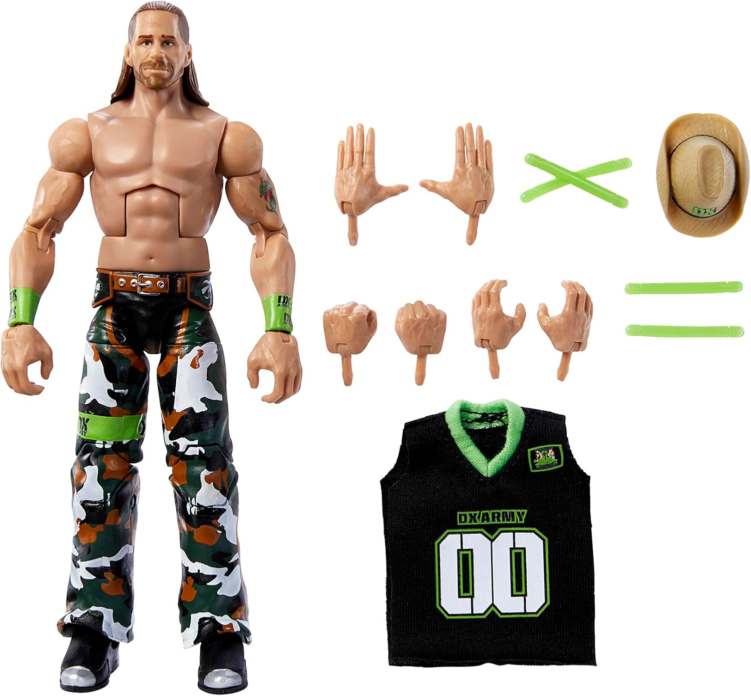 Ringside Shawn Michaels (DX) - WWE from The Vault Exclusive Series 1 Toy Wrestling Action Figure