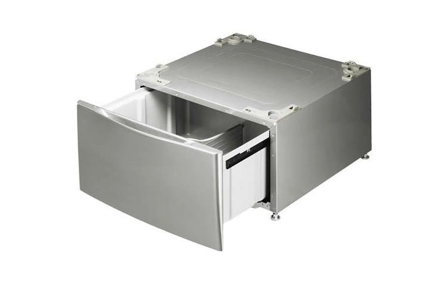 LG 29 In. Laundry Pedestal with Drawer  White-Color:Graphite Steel,Size:27