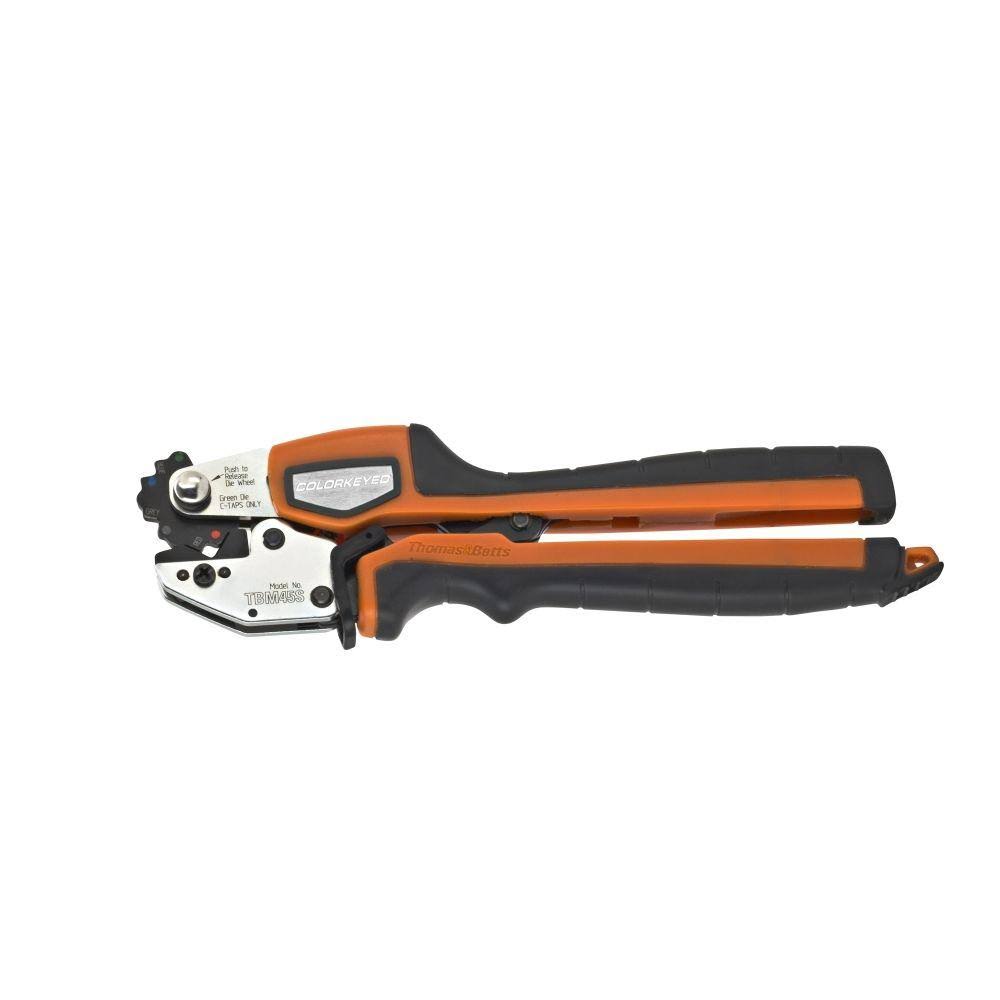 Thomas u0026 Betts TBM45S Crimping Tool with Shure Stake Mechanism for