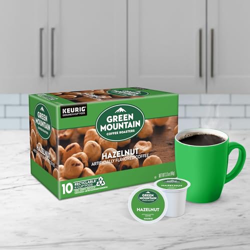 Green Mountain Coffee Roasters Hazelnut Coffee, Keurig Single-Serve K-Cup pods, Light Roast, 96 Count