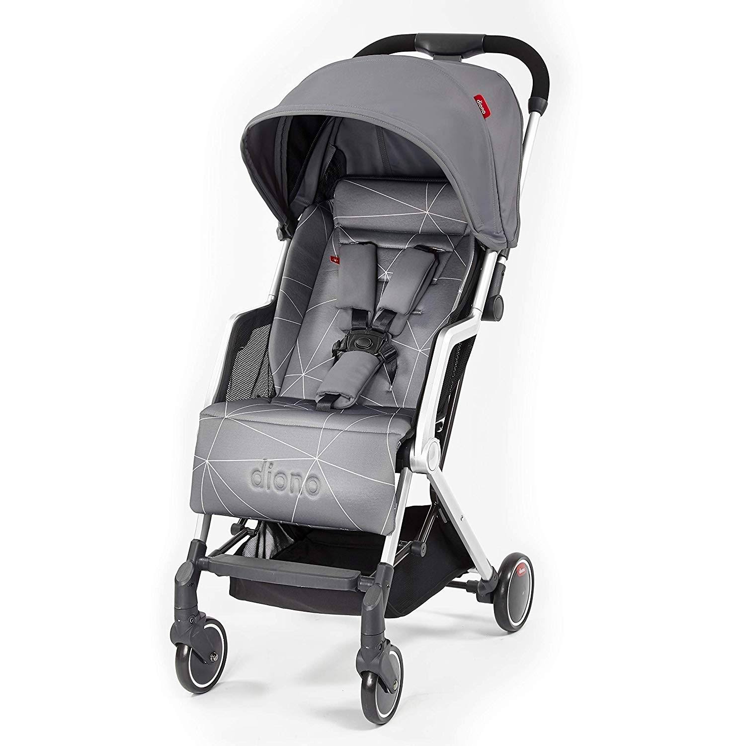 Diono TRAVERZE Editions Compact Stroller Grey Linear