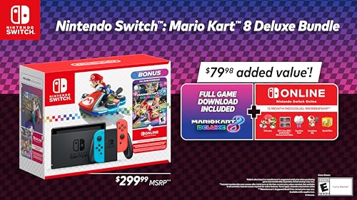 Nintendo Switch™ - Mario Kart™ 8 Deluxe Bundle