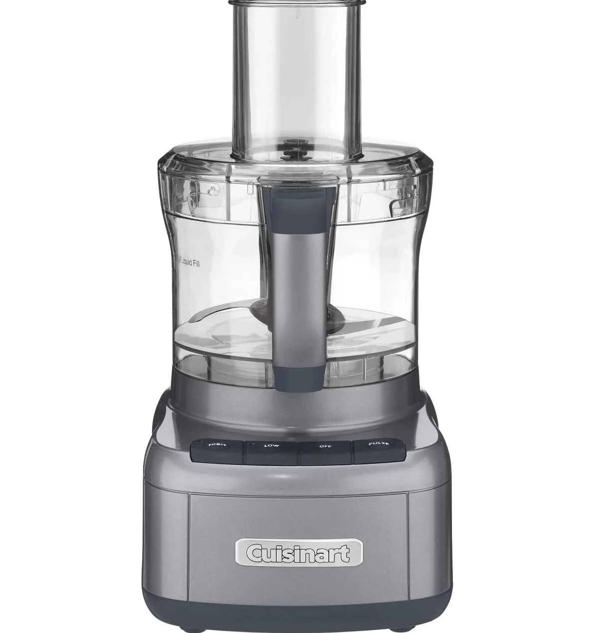 Open Box Cuisinart FP-8GMFR Elemental 8 Cup Food Processor - Gunmetal