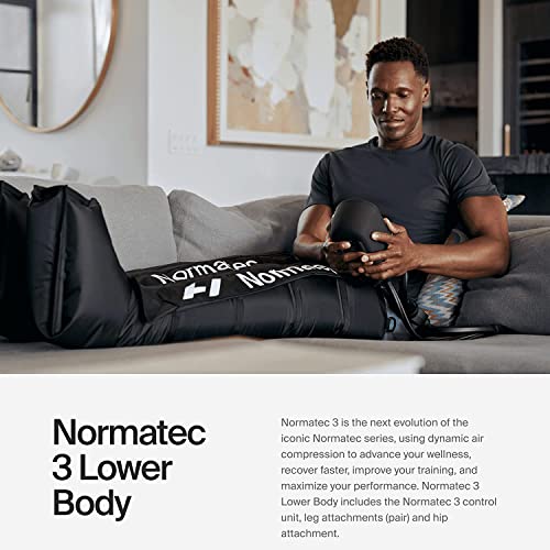 Hyperice Normatec 3 - Recovery System with Patented Dynamic Compression Massage Technology (Normatec 3 Standard Size Legs) FSA-HSA Approved