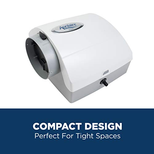 Aprilaire 500M Whole Home Humidifier with Manual Control + Bypass Humidifier Installation Kit, Compact Furnace Humidifier, Large Capacity Whole House Humidifier for Homes up to 3,000 Sq. Ft.