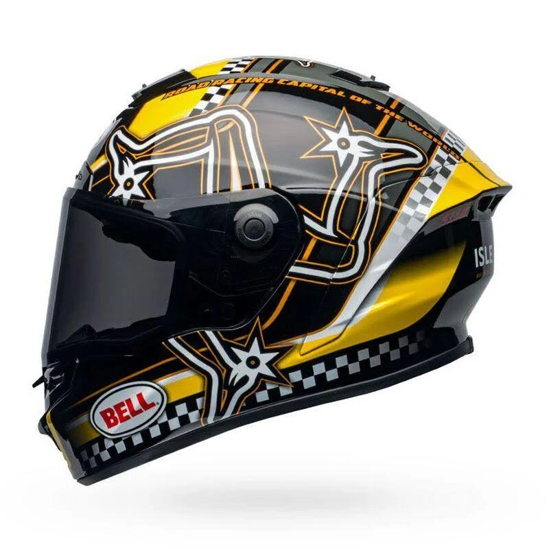 Bell Star MIPS DLX Lux Checkers Helmet - Black/Matte White - 2XL