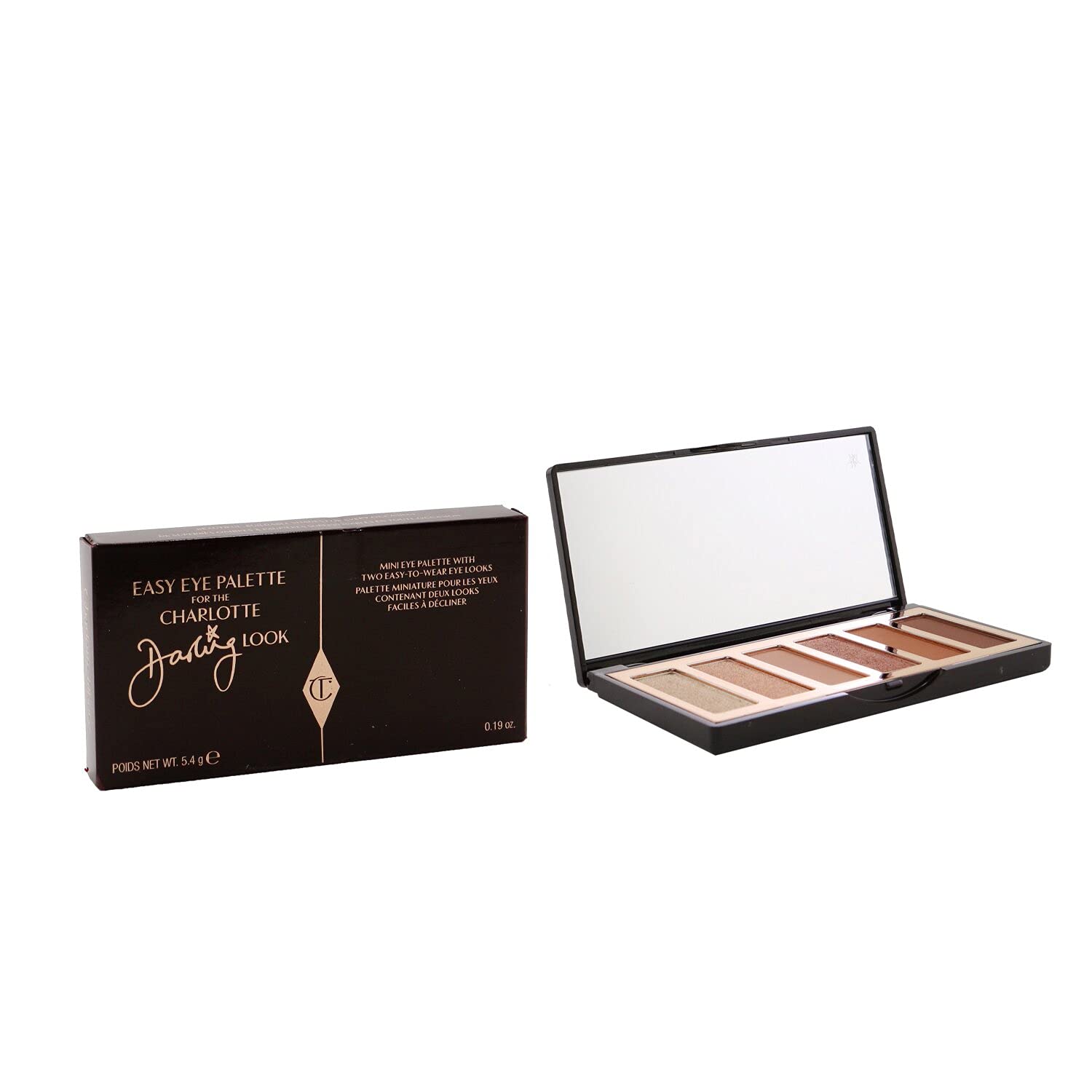 Charlotte Tilbury Easy Eye Palette (6x Eyeshadow) - # Charlotte Darling -5.4g/0.19oz