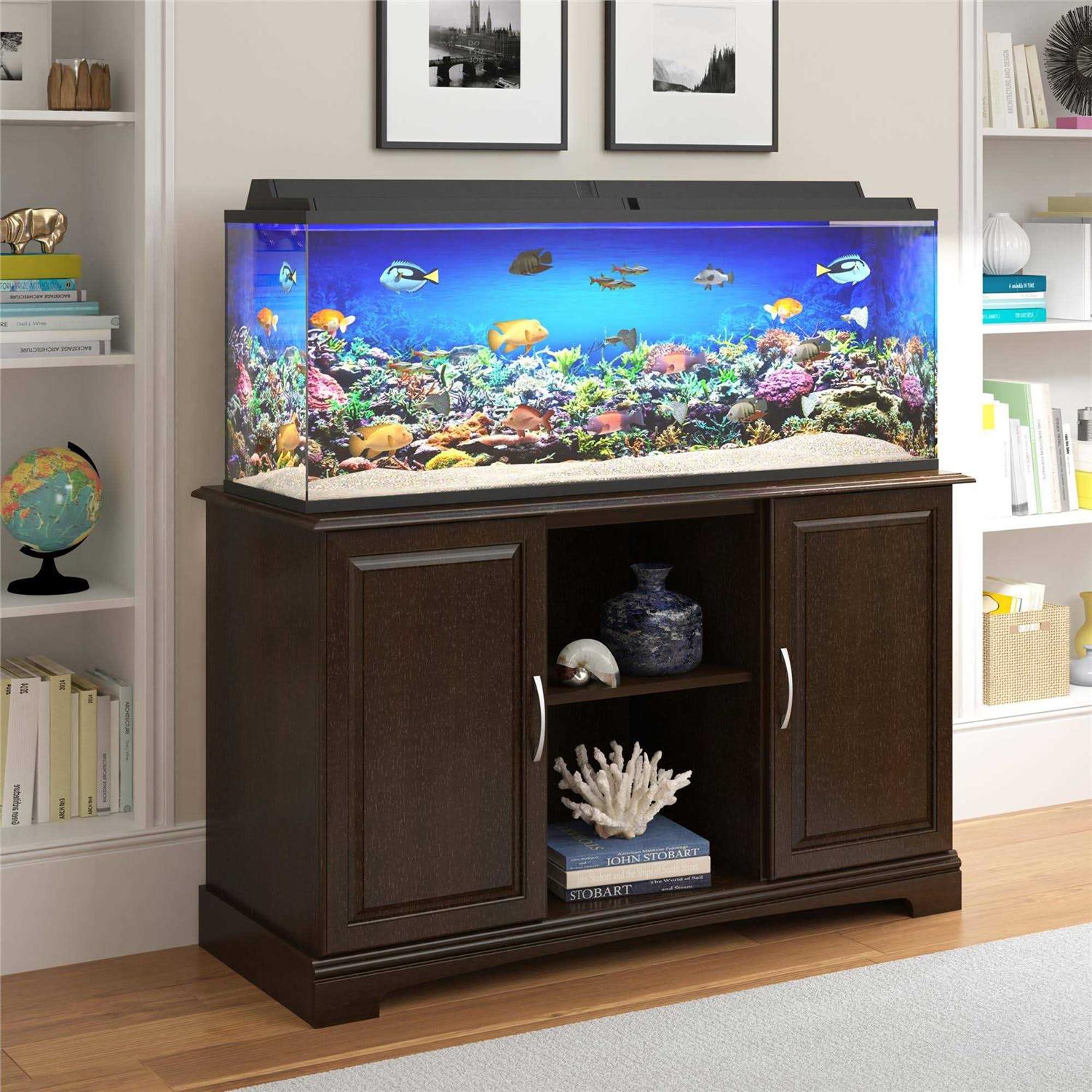 Ameriwood Home Alta Vista 50 75 Gallon Aquarium Stand - Pet Supplies online store