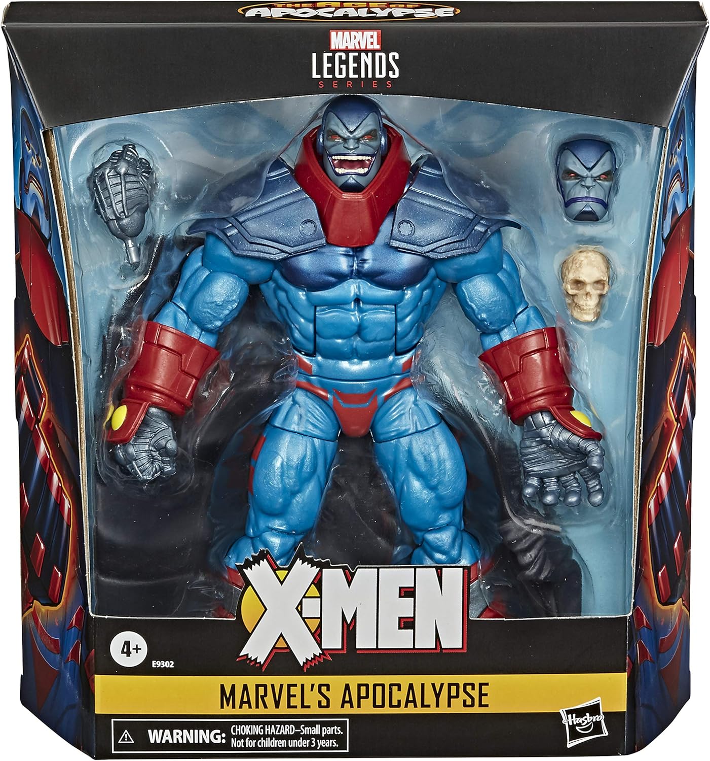 Marvel Hasbro Legends Series 6-inch Collectible Action Figure Apocalypse Toy, Premium Design and 3 Accessories