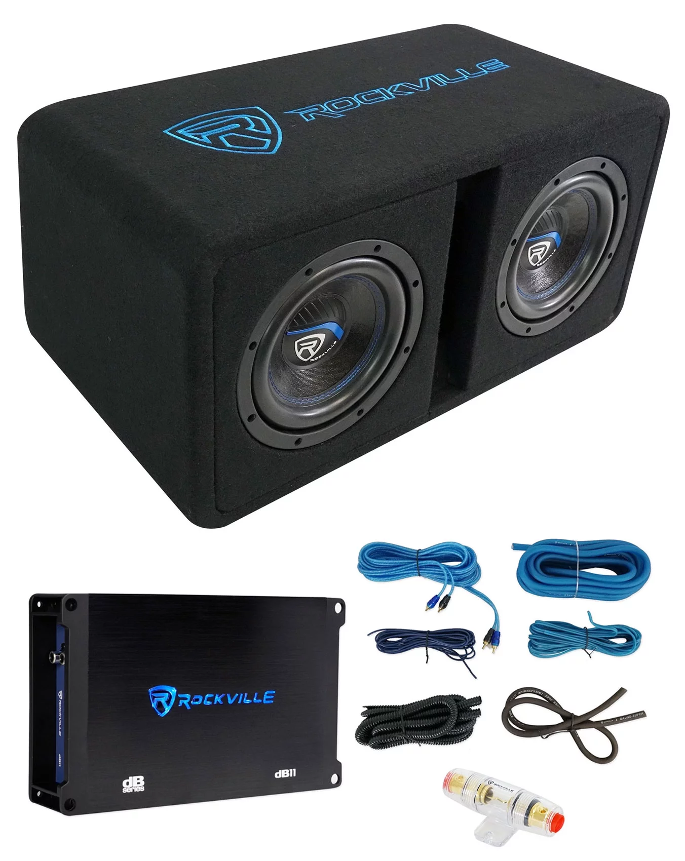 Rockville DK58 PACKAGE Dual 8