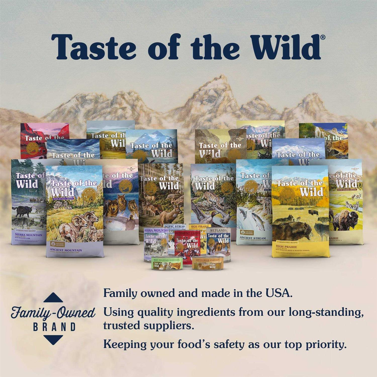 Taste of The Wild High Prairie Puppy Food - Pet Supplies online store