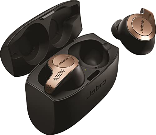 Jabra Elite 65t Earbuds – Alexa Built-in, True Wireless Earbuds with Charging Case, Copper Black – Bluetooth Earbuds Engineered for The Best True Wireless Calls and Music Experience