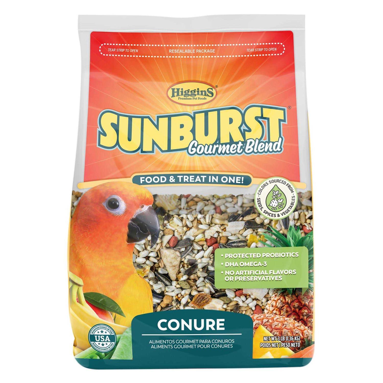 Higgins Sunburst Conure Food - Pet Supplies online store