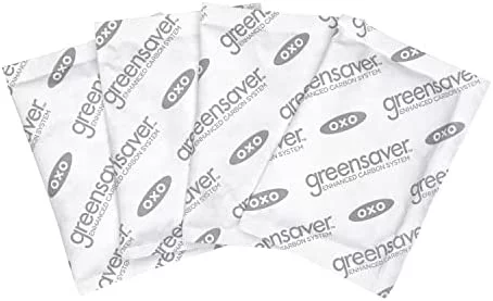 OXO Good Grips GreenSaver Carbon Filter Refills 4 Pack