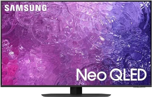 SAMSUNG QN65QN90CAFXZA 65 Inch Neo QLED Smart TV with 4K Upscaling with an Additional 2 Year Extended Amber Protection (2023) (USED)