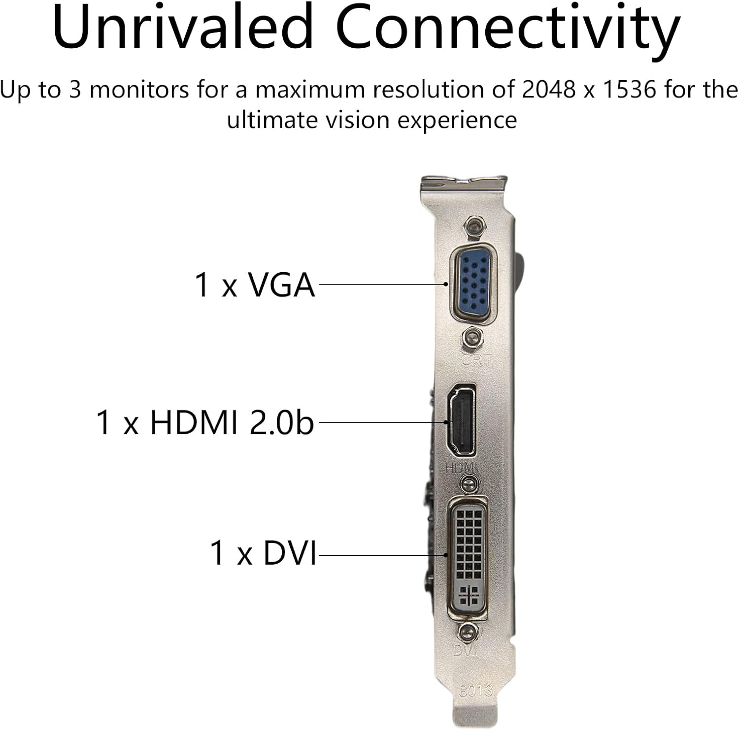 KAER AMD Radeon RX 550 Computer Graphics Card 4GB, GDDR5, 128 Bit, DirectX 12, PCI Express 3.0, DP HDMI DVI-D, Desktop Gaming Video Card, Computer GPU