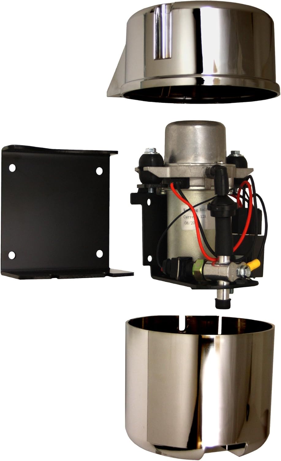 Leed Brakes Electric Vacuum Pump Kit - Chrome Bandit Series (VP001C)